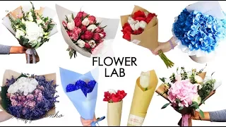 TOP 10 DIY: How to wrap a bouquet of flowers Part 1