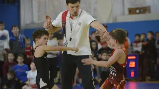 The hottest duel of little wrestlers. Saltagareev-Tuaev. Салтагареев Яхья - Туаев Феликс.