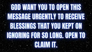 GOD want you to open this message urgently to receive Blessings that you...#jesusmessage #godmessage