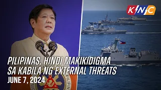 Pilipinas, hindi makikidigma sa kabila ng external threats | Kidlat News Update (June 7, 2024 12NN)