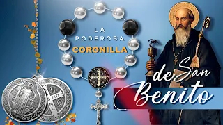 Coronilla a SAN BENITO: FAVOR o Gracia Especial 🤲 Rosarito de PROTECCIÓN a San Benito Abad | Letra