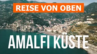 Amalfiküste, Italien | Strände, Urlaub, Reise, Orte | Video 4k Drohne | Amalfiküste was zu sehen