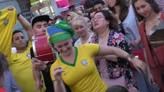 Mundial 2018. Samba Real на Никольской ул. 16.06.2018 (#4)