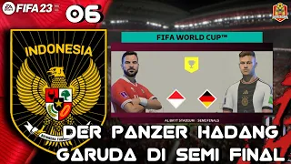 SEMI FINAL PIALA DUNIA 2022, TIMNAS INDONESIA VS JERMAN | FIFA 23 INDONESIA #6