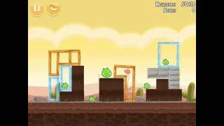 Angry Birds Poached Eggs 3-14 Walkthrough 3 Star