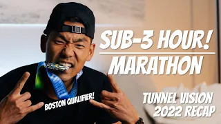 Tunnel Vision Marathon Recap | Sub 3 Hour Marathon