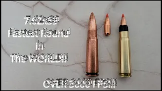 Rifle Sabot....Fastest SKS Bullet in the WORLD!! Over 3000 FPS!!