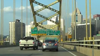 Keystone State Adventures - Interstate 376 East - Pittsburgh to Monroeville - Pennsylvania USA