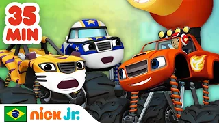 Blaze e os Monster Machines | Todos os episódios da primeira temporada – Parte 1 | Nick Jr Português