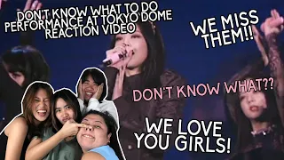 Don't know what to do Performance at Tokyo Dome Reaction Video | Pinkpunk TV