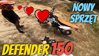 Młody się zakochał w nowym sprzęcie - Defender 150 - Nowy sprzęt - OLDKTM #18