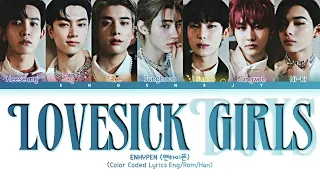 How Would ENHYPEN (엔하이픈) sing 'Lovesick Girls' by BLACKPINK | Color Coded Lyrics