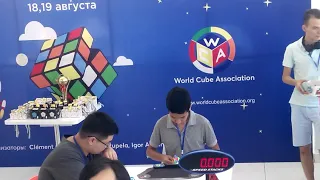 Pretty single by pyraminx at Uzbekistan Open 2018