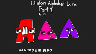 Unifon Alphabet Lore - Part 1 - 3 - U.A.L. Compilation 1 (A - G)