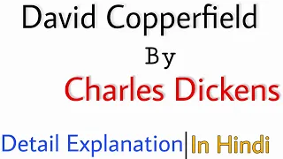 David Copperfield in Hindi by Charles Dickens