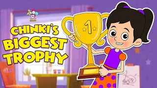 Chinki's Biggest TROPHY | Types of Trophy | English Moral Story | English Animated | English Cartoon