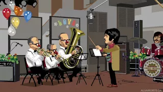 The Beatoons - A DAY IN THE LIFE -The Studio Gags-5