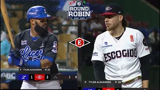 Resumen: Tigres del Licey VS Leones del Escogido Round Robin (03/01/2024)