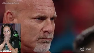 WWE Raw 11/14/16 Goldberg and Brock Lesnar HYPE