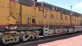 Union Pacific 6930 Centennial DDA40X on the Move