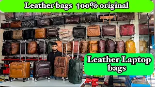 Leather Bag / Geniune Leather Bag / Kanpur Leather Bags / Leather Market Kanpur /