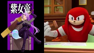 Knuckles rates Tensei Slime Girls