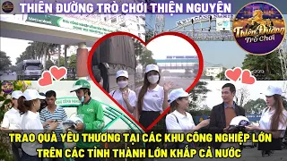 TDTC Thiên Đường Trò Chơi Tặng Quà Thiện Nguyện Tại Các Điểm Khu Công Nghiệp Lớn Trên Khắp Cả Nước