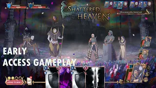 Shattered Heaven - Roguelike Card Early Access Impressions Gameplay