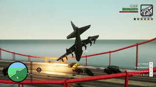 GTA San Andreas - Fighter Jets Air Combat + Six Star Escape