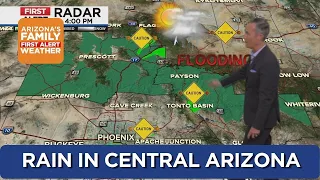 First Alert Weather day Wednesday for rain in central Arizona