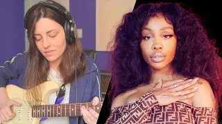making a guitar r&b sample/beat for SZA from scratch