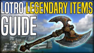 How to get started using Legendary Items in LOTRO