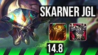 SKARNER vs KAYN (JGL) | Rank 3 Skarner, 71% winrate, 12/2/7, Legendary | NA Challenger | 14.8