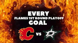 Every Calgary Flames Goal VS Dallas Stars | Round 1 | 2022 Stanley Cup Playoffs |