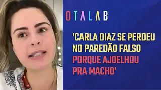 Ana Paula Renault diz que Carla Diaz se perdeu no paredão falso