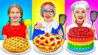 Tantangan Masak Aku vs Nenek #3 | Rahasia Dapur Terbaik & Alat Masak Sederhana oleh RATATA CHALLENGE