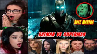 Reactors Reaction To Batman Vs Superman Fight Scene in Batman V Superman: Dawn Of Justice | Mapkrish