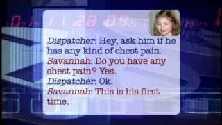 5-year-old Savannah's Calm Call with 911 - THE BONNIE HUNT SHOW