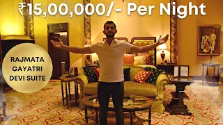 This Room Costs 15 Lakhs Per Night | Taj Hotel, Jaipur - Vlog 10