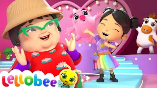 I Love Grandma - She is a Superstar! | Lellobee Nursery Rhyme Songs - Kids Karaoke