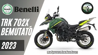 Bemutató - Benelli TRK 702 X - 2023 #alparsmotoadventure #motomus