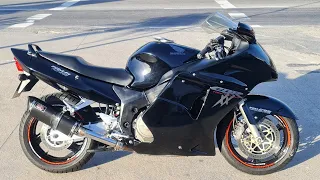 Rodolfinho da Z- Testando Honda CBR 1100 XX Super Black Bird 2001.