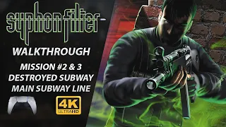 Syphon Filter Gameplay Walkthrough [PS5] Part 2 Mission 2 & 3