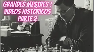 Alexander Alekhine e Max Euwe, video raro de xadrez. (parte2)  #historiadoxadrez