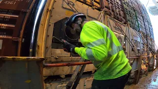 Lashing Container Ships - OOCL San Francisco