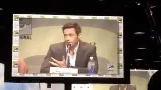 Hugh Jackman Talks Practical Effects & World of Pan  SDCC Hall H San Diego Comic-Con