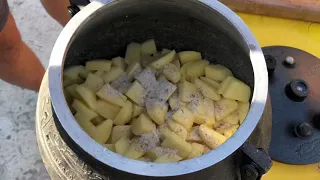 КАРТОФЕЛЬ С МЯСОМ В АФГАНСКОМ КАЗАНЕ / POTATO WITH MEAT IN AFGHAN KAZAN