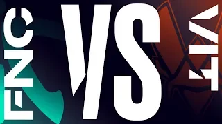 FNC vs. VIT - Week 8 Day 2 | LEC Summer Split | Fnatic vs. Vitality (2019)