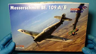 Messerschmitt Bf.109 A/B Overview of the model of the Ukrainian manufacturer Dora Wings (AMG)