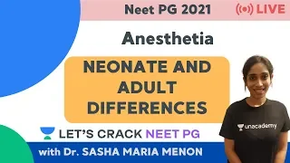 Non Operating Room | Part-1 | Anesthesia | Target NEET PG 2020 | Dr. Sasha